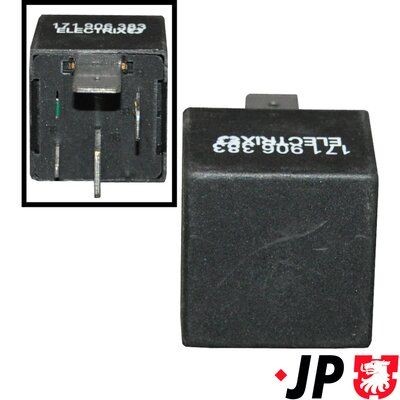 JP GROUP Relè, Preriscaldamento collettore aspirazione 1199205800 1199205800 costo Centralina candelette JP GROUP Volkswagen GOLF