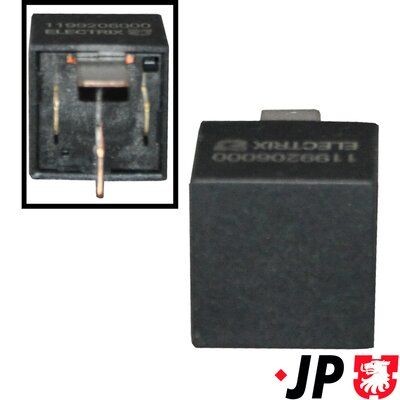 JP GROUP Relay, main current 1199206000 JP GROUP 1199206000 Relay, main current - Felicia I Estate (6U5) relays parts