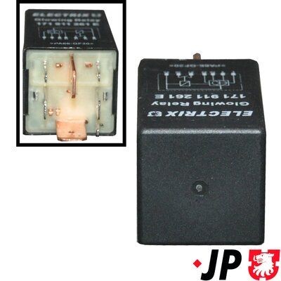 JP GROUP Gloeirelais 1199206600 JP GROUP 1199206600 Gloeirelais AUDI 100 C3 Avant (44, 44Q) 2.1 131 Pk 1984