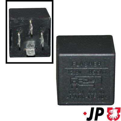 JP GROUP Ohutulede relee 1199208400 JP GROUP 1199208400 Suunatule relee Volkswagen JETTA originaal