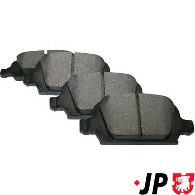 JP GROUP Remblokken 1263700510 Opel CORSA Remblok JP GROUP 1263700510
