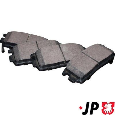 JP GROUP Brake pad set 1263701410 JP GROUP 1263701410 Brake pad set CHEVROLET Equinox I 3.6 268 hp 2008