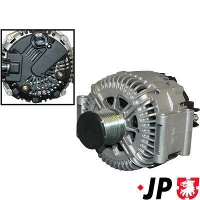 JP GROUP Alternador 1390104600 Motor de arranque alternador JP GROUP Mercedes-Benz GLK 1390104600