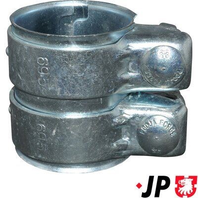 JP GROUP Skjøt, eksosrør 1421400200 JP GROUP Rørklammer AUDI 1421400200