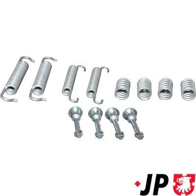 JP GROUP Lisakomplekt, seisupiduriklotsid 1463950110 JP GROUP 1463950110 Lisakomplekt piduriklotsid BMW E82 hind