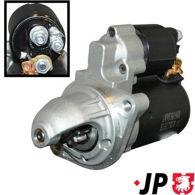 JP GROUP Štartér 1490301900 1490301900 Štartér BMW X5 JP GROUP