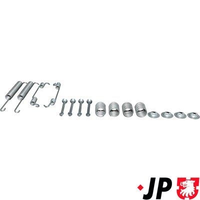 JP GROUP Tilbehørssæt, bremsebakker 1563950510 Tilbehørssæt bremsebakker JP GROUP JUKE 1563950510 billig