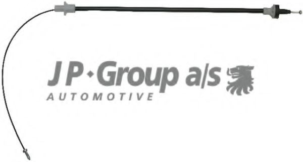JP GROUP Cabo de aço, accionamento da embraiagem 1570200600 JP GROUP 1570200600 Cabo de embreagem Audi 80 B3 preço