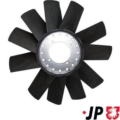 JP GROUP Girante, Raffreddamento motore 1599100100 1599100100 costo Ventola, raffreddamento motore JP GROUP FIAT MULTIPLA