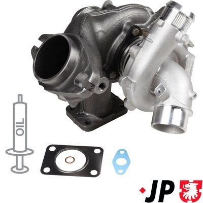 JP GROUP Turbolader 4117400100 Turbolader JP GROUP Fiat 850 4117400100