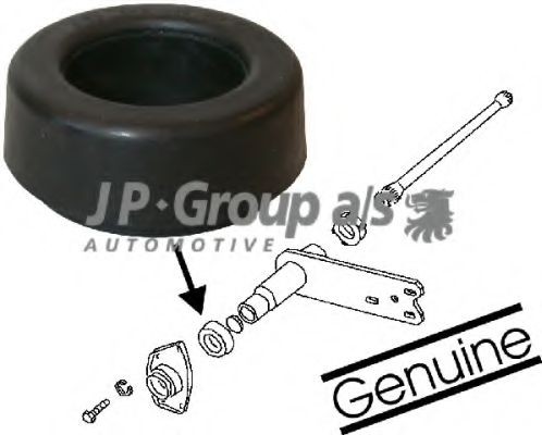 JP GROUP Bussning, fjäderhängsle 8152250602 8152250602 JP GROUP bladfjäderpaket Nissan LEAF