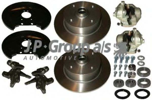 JP GROUP Bremsscheiben und -beläge 8163300610 8163300610 Bremsen Set PEUGEOT 4007 JP GROUP kaufen