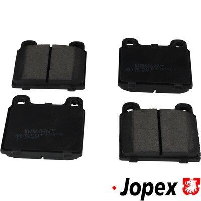 JP GROUP Brake pad set 8163601010 ALFA ROMEO 147 JP GROUP racing brake pads 8163601010
