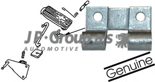 JP GROUP Supporto, Pedale acceleratore 8172150402 8172150402 costo Pedale acceleratore JP GROUP FORD KA