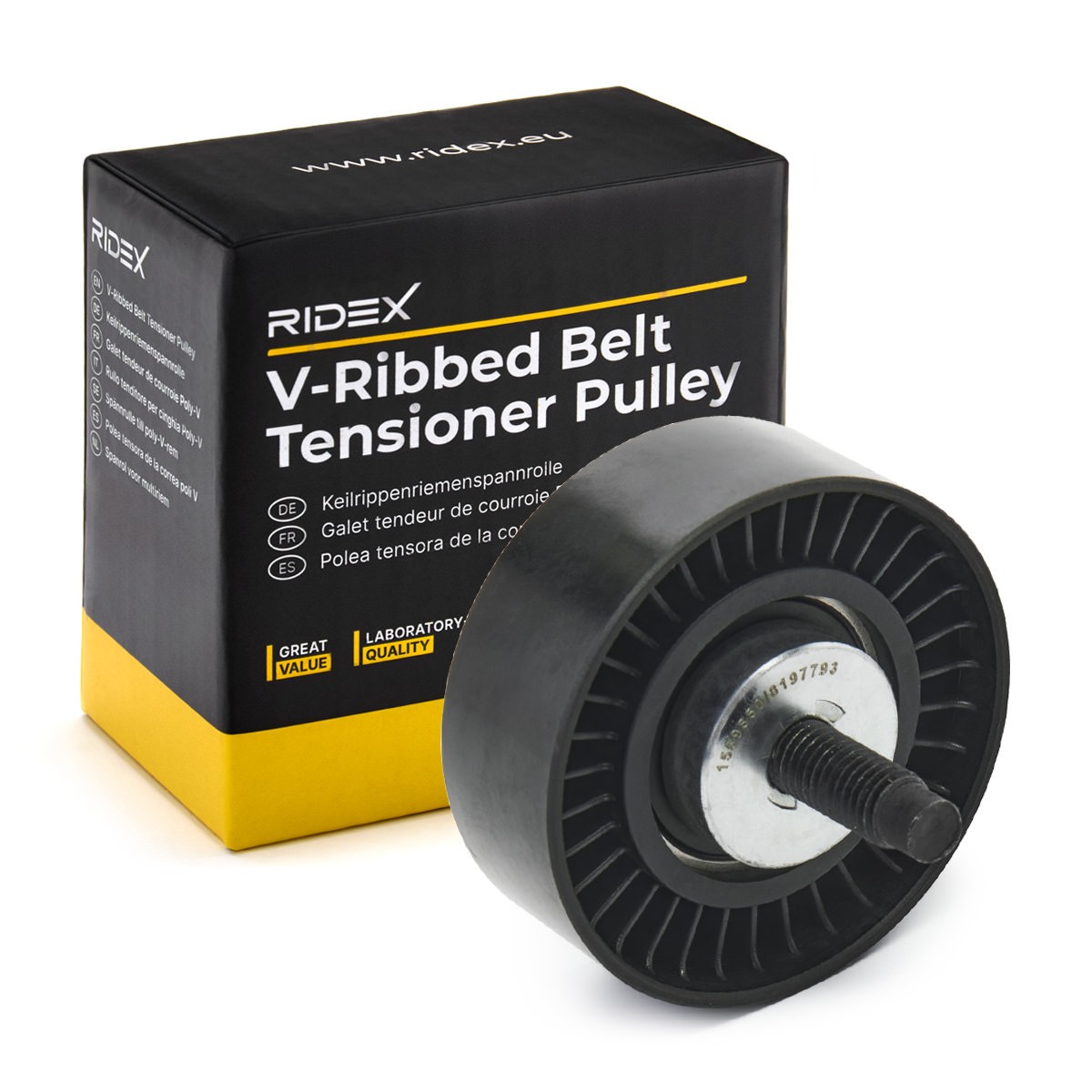 RIDEX Geleiderol / omdraairol v-snaren 312D0088 Geleiderol RIDEX EVASION 312D0088 goedkoop