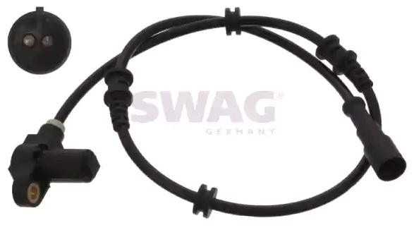 SWAG Αισθητήρας, στροφές τροχού 40 94 4408 SWAG 40944408 Αισθητήρας ABS Vectra Mk1 (B) CC (J96) τιμες