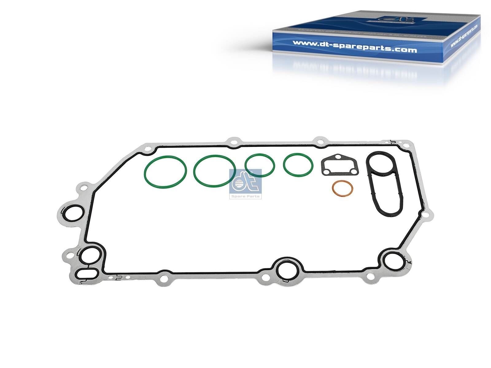 DT Spare Parts Pakningssæt, oliekøler 1.31146 Tætningsring oliekøler DT Spare Parts KAMIQ 1.31146 billig