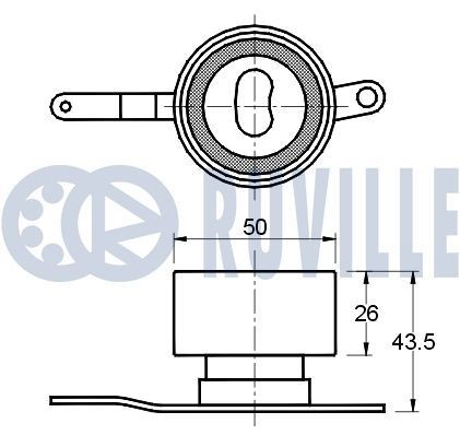 RUVILLE Barra de direcção 925529 Barra de direção RUVILLE Kia PICANTO 925529