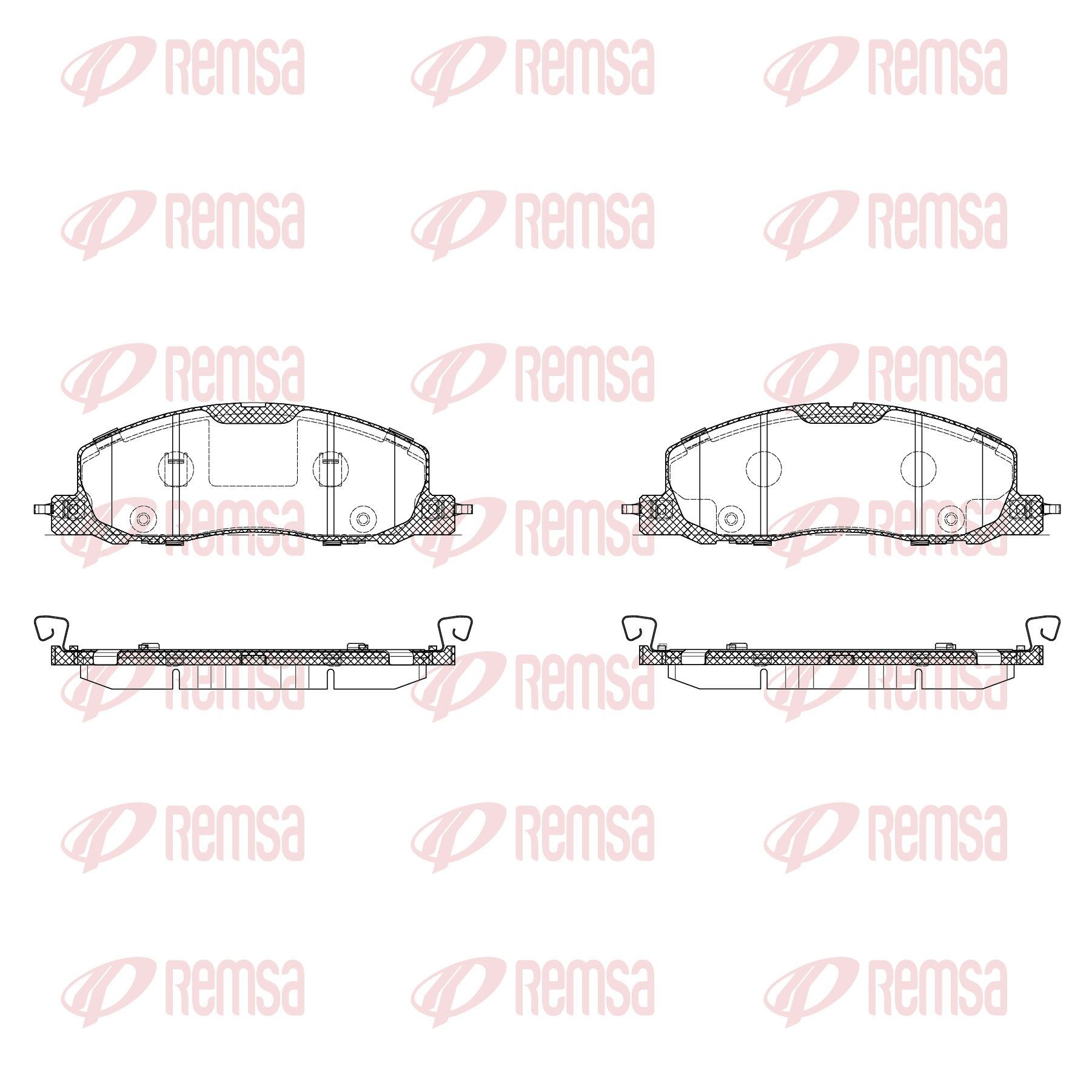REMSA Tubo flexível de travão 1904.08 REMSA Tubo flexível de travão MERCEDES-BENZ 1904.08