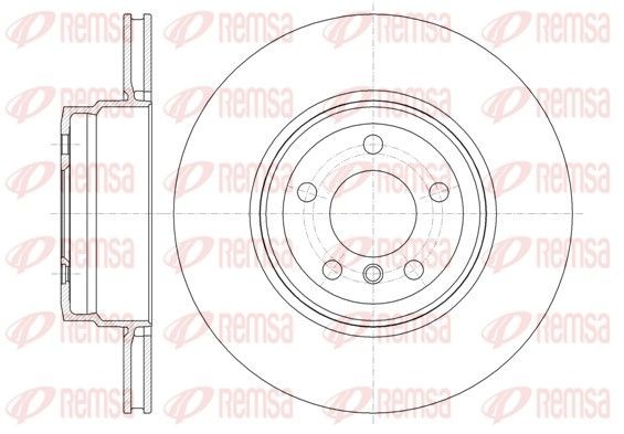 REMSA Δισκόπλακα 61337.10 Δίσκοι φρένων REMSA BMW i3 61337.10