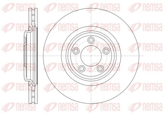 REMSA Bremžu diski 61374.10 Sporta bremžu diski JAGUAR REMSA 61374.10