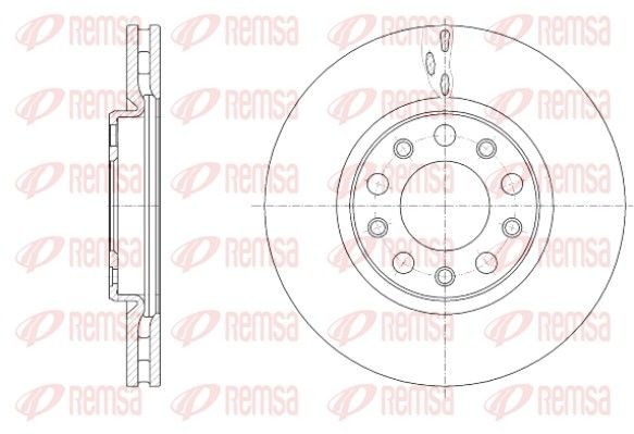 REMSA Disco freno 61389.10 61389.10 costo Dischi freno JAGUAR XJ REMSA