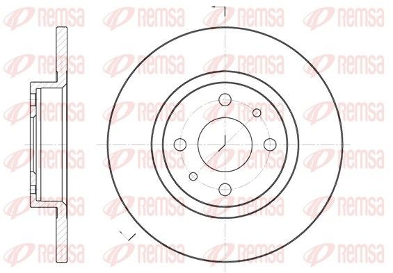 REMSA Disco freno 6191.00 6191.00 Dischi freno REMSA JAGUAR XJ costo