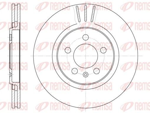 REMSA Bremseskive 6293.10 Bremseskive REMSA Seat LEON 6293.10