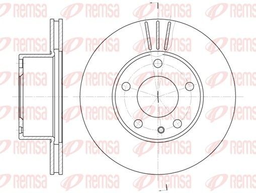 REMSA Disque de frein 6298.10 Dodge RAMCHARGER Disques de frein REMSA 6298.10