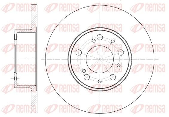 REMSA Bremžu diski 6334.00 REMSA 6334.00 Bremžu diski Peugeot J5 290L cena
