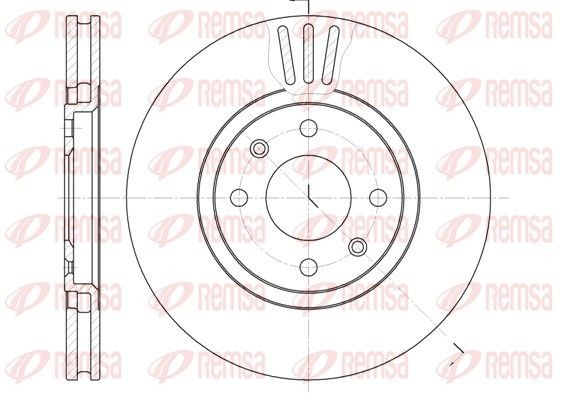 REMSA Piduriketas 6486.10 Sport pidurikettad REMSA JUMPER 6486.10 odav