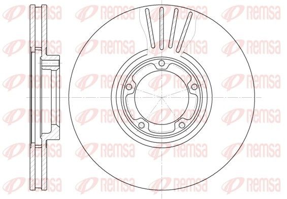 REMSA Disco freno 6518.10 REMSA 6518.10 Dischi freno sportivi Integra I Hatchback DA originale prezzo