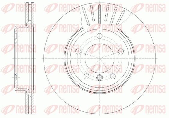 REMSA Disco freno 6589.10 6589.10 Dischi freno sportivi BMW REMSA costo