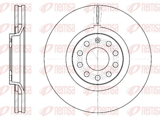 REMSA Bremseskive 6730.10 6730.10 Bremseskiver REMSA SEAT LEON