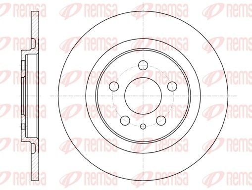 REMSA Δισκόπλακα 6736.00 Δισκόπλακα REMSA Fiat UNO 6736.00