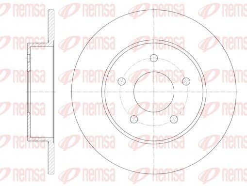 REMSA Δισκόπλακα 6820.00 Δισκόφρενα REMSA LODGY 6820.00 φθηνά