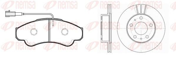 REMSA Pidurikomplekt, ketaspidur 8959.00 8959.00 Pidurikomplekt REMSA LEXUS LX