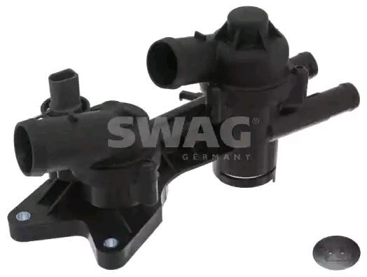 SWAG Thermostat housing 30 94 5080 30 94 5080 SWAG engine thermostat SEAT IBIZA