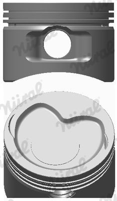 NÜRAL Piest 87-183000-00 Piest motora Mercedes-Benz R107 87-183000-00 NÜRAL