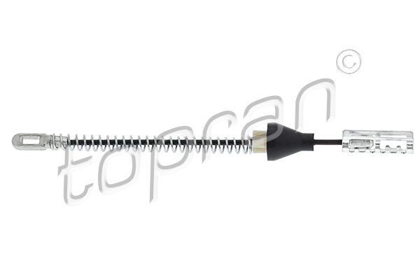 TOPRAN Hand brake cable 208 417 price Opel L69 Parking brake cable 208 417 TOPRAN