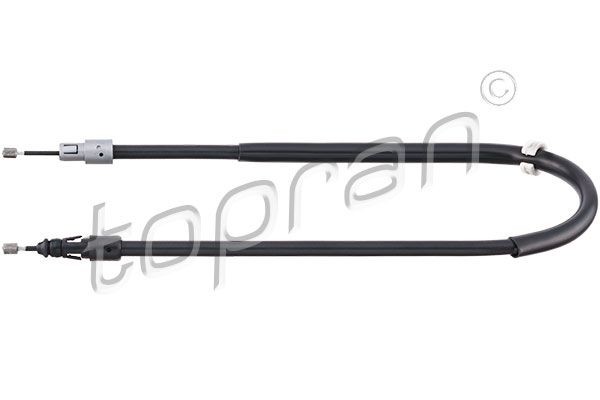 TOPRAN Żażné lanko parkovacej brzdy 408 399 408 399 Lanko ručnej brzdy ALFA ROMEO STELVIO TOPRAN