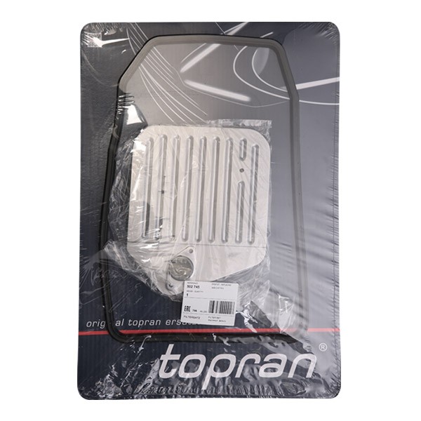 TOPRAN Hidrofiltru komplekts, Automātiskā pārnesumkārba 502 745 Hidrofiltrs automātiskā pārnesumkārba TOPRAN Porsche BOXSTER 502 745