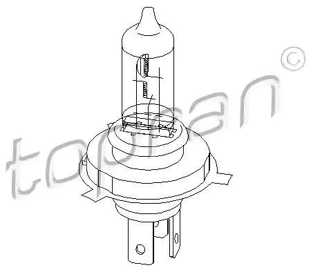 TOPRAN Glödlampa, huvudstrålkastare 104 499 104 499 TOPRAN xenonlampor PEUGEOT 4007