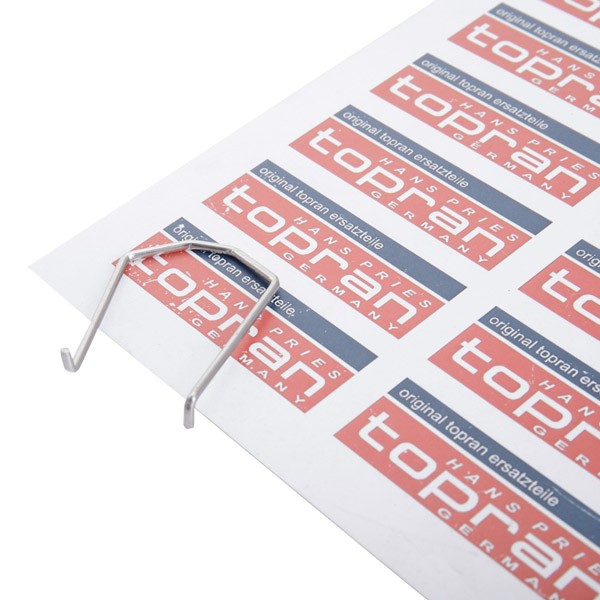 TOPRAN Fascetta fissaggio, Tappo di chiusura d. flangia refrigerante 113 860 Flangia refrigerante Skoda 1U2 113 860 TOPRAN