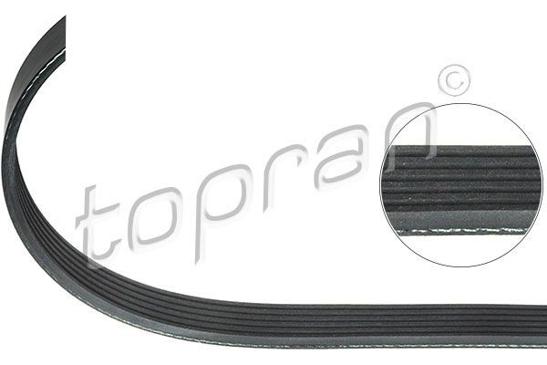 TOPRAN Multirem 208 170 208 170 TOPRAN drivrem Mercedes GLA