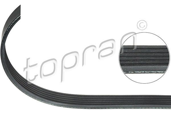 TOPRAN Kilerem 400 155 Ribrem TOPRAN Nissan PRIMASTAR 400 155