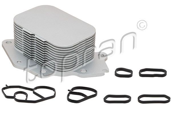 TOPRAN Oliekøler, motorolie 723 123 Olieradiator TOPRAN Nissan PATROL 723 123