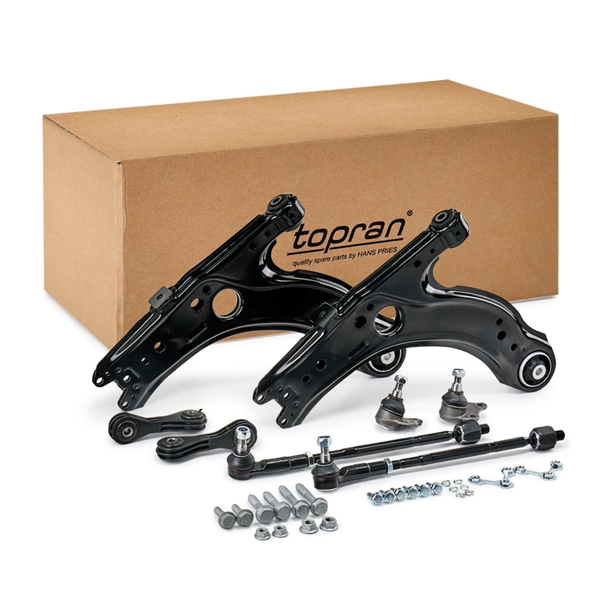 Kit braccio oscillante, Sospensione ruota TOPRAN 115 802 TOPRAN 115 802 costo Braccetti Volkswagen NEW BEETLE 2007