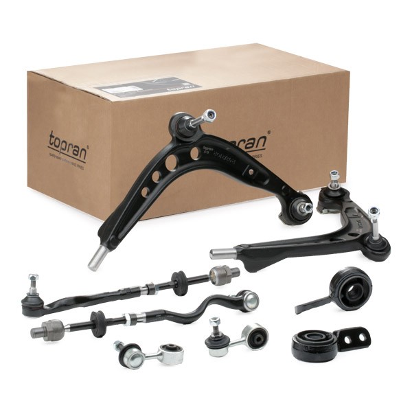 TOPRAN Jogo de braços oscilantes, suspensão de rodas 502 191 Jogo de reparação braço transversal BMW E36 502 191 TOPRAN