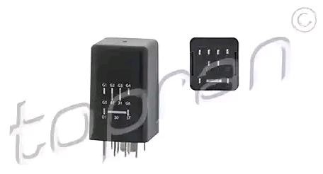 TOPRAN Relé, sistema de pré-aquecimento 115 859 115 859 TOPRAN Relé das velas de incandescentes Mitsubishi baratos